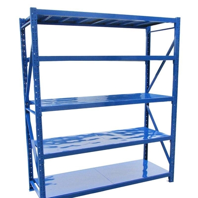 Q235B Orta Hizmet Tipi Metal Raf 800KG Tekli Seçmeli Raf