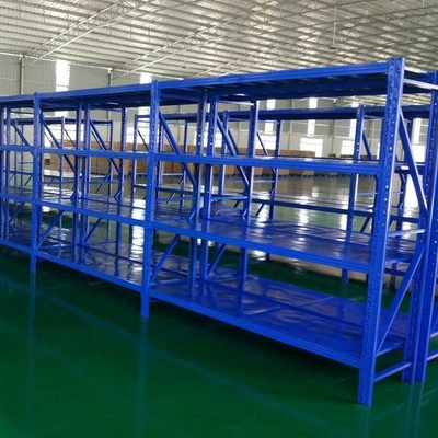 Q235B Orta Hizmet Tipi Metal Raf 800KG Tekli Seçmeli Raf